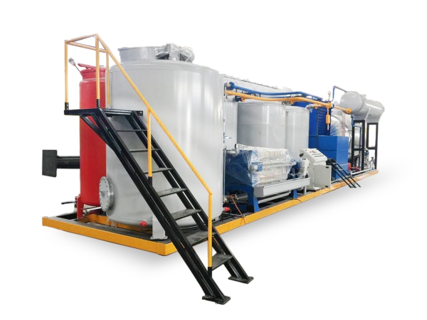 Мобильные установки для переработки нефтяного масла