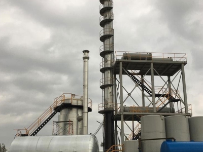 Установка для переработки отработанного минерального масла