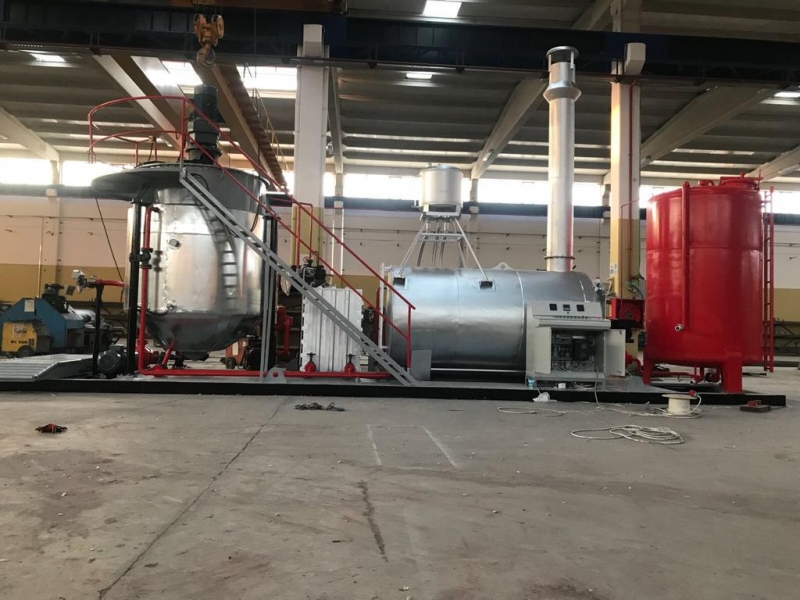 Installation of turnkey grease oil manufacturing plant plant.