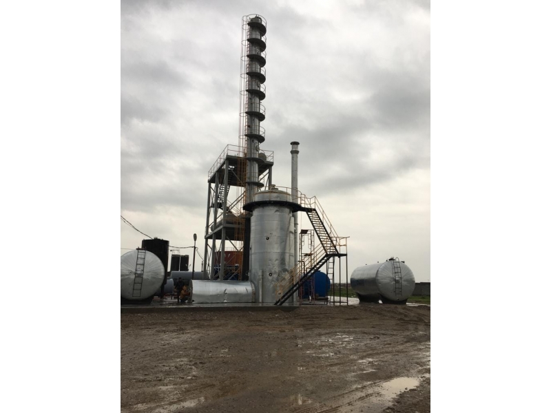 Installation of waste oil recycling plant, mineral waste oil recovery plant,  used oil recycling plant, waste lubricating oil  recycling plant, installation of recovery plant.